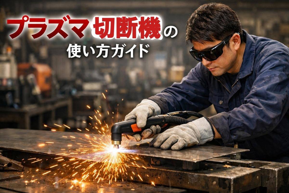 プラズマ切断機の使い方をガイド｜初心者向け基本原理と接続・切断手順